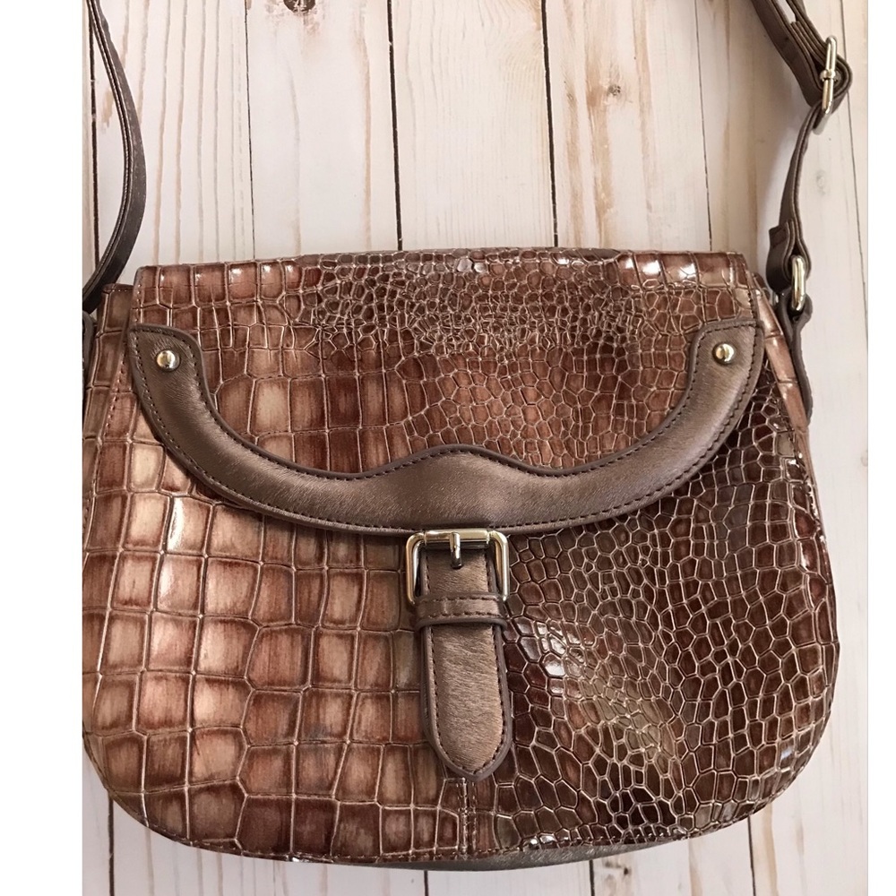 M.C. Purse Metallic Brown Purse